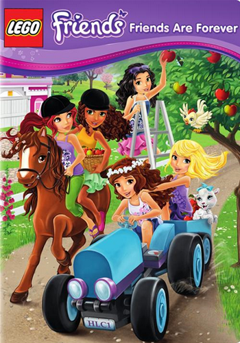 Подружки из Хартлейк Сити (1 сезон: 1-6 серии + Бонусы) / Lego: Friends: New Girl in Town DUB