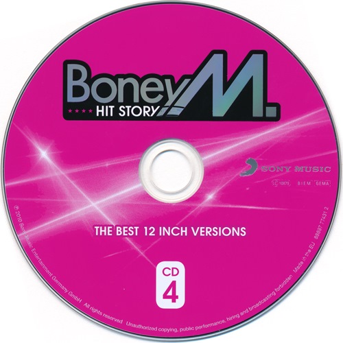 Постер Boney M - Hit Story Boney M - Hit Story