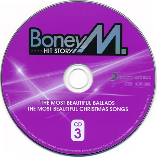 Постер Boney M - Hit Story Boney M - Hit Story