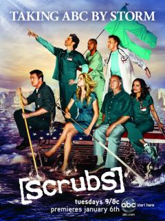 Клиника, 1-9 сезоны 1-182 серии / Scrubs